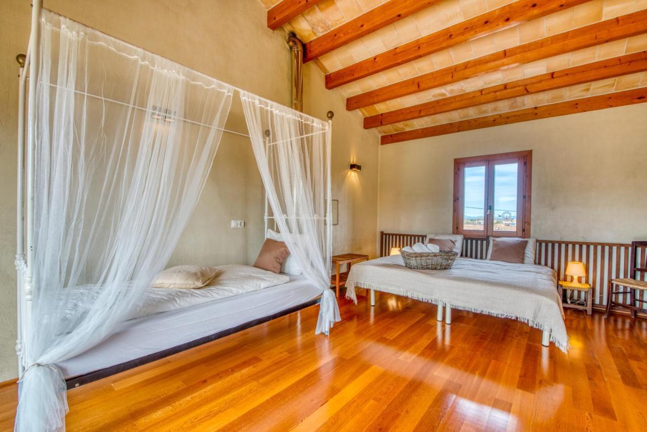 Traumhafte Finca Son Senyor - Mit Pferdekoppel Villa Sa Pobla Luaran gambar