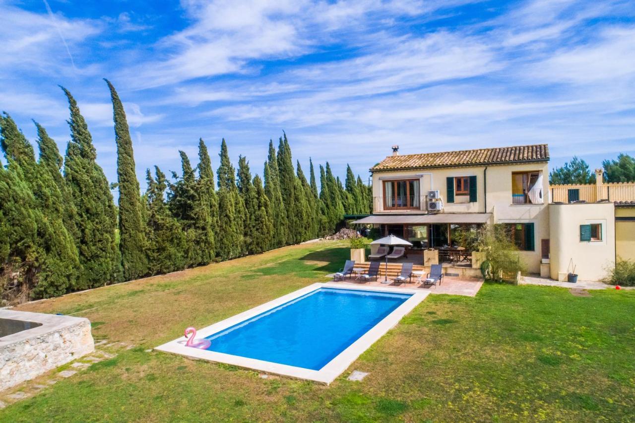 Traumhafte Finca Son Senyor - Mit Pferdekoppel Villa Sa Pobla Luaran gambar