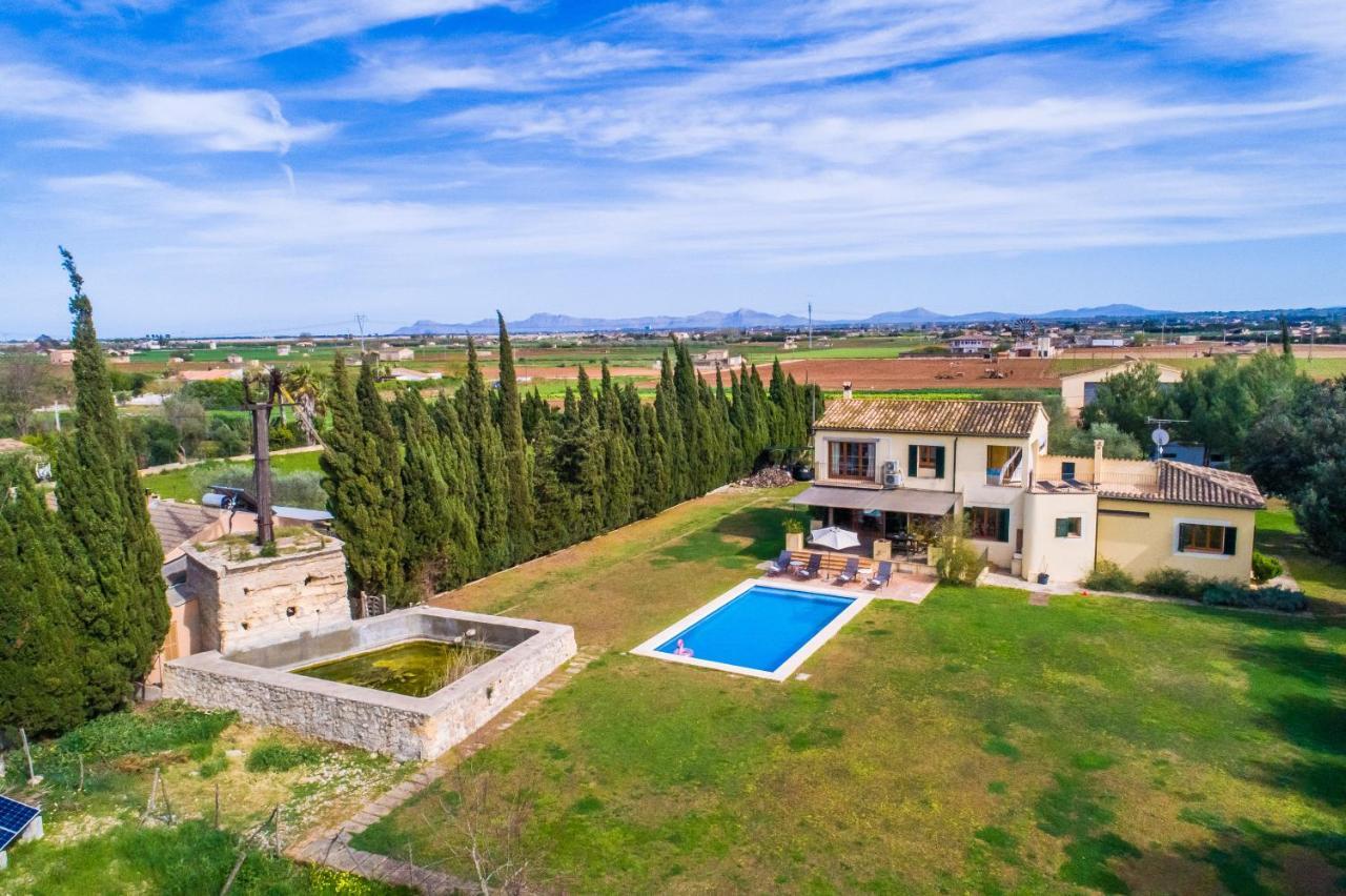 Traumhafte Finca Son Senyor - Mit Pferdekoppel Villa Sa Pobla Luaran gambar